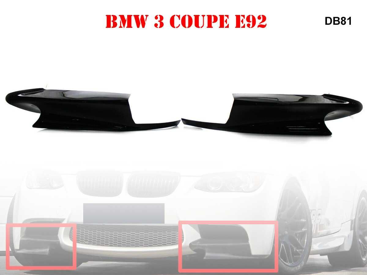 Flag Splitter Ornament Bandou Lip Prelungire Trim M  BMW 3 E92 Coupe