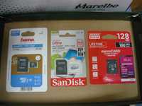 Card NOU, carduri memorie microSD 64 / 128 GB Hama SanDisk