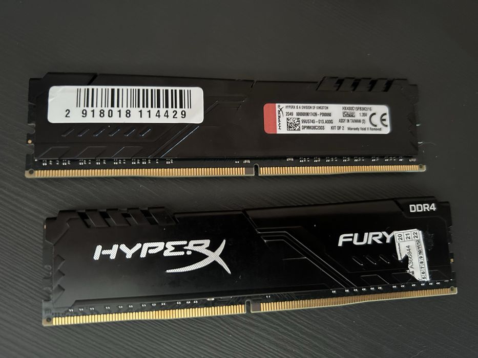 Оперативная память 2х8гб, ddr 4, 3200 МГц