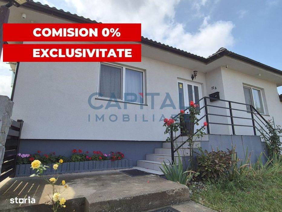 Casa cocheta pe 1 nivel, cu garaj