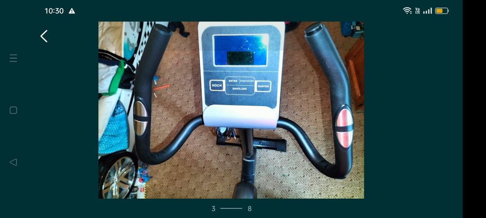 Bicicletă fitness aproape nouă din Germania.