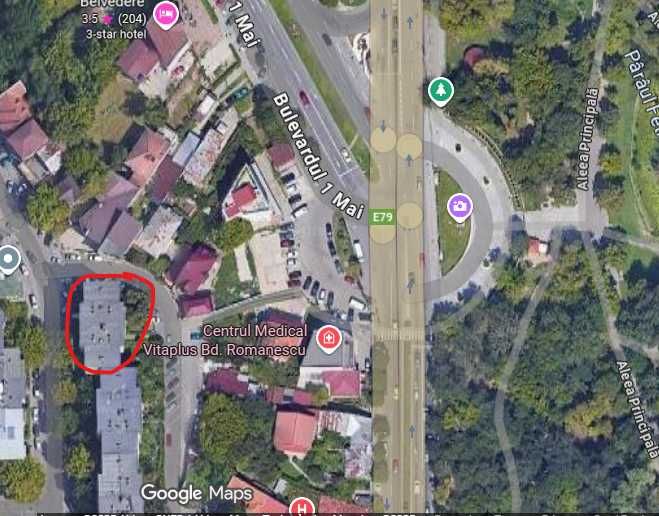 Vand Apartament 3 camere, vedere directă la Parcul Romanescu – 1 Mai