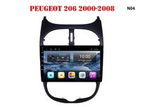 Sistem multimedia cu display de 9 inchi pentru Peugeot 206 2000-2008