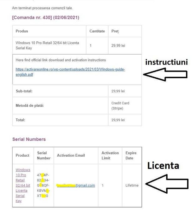 ActivareOnline.ro Office 2019 Pro plus Key Licenta 32/64Bit