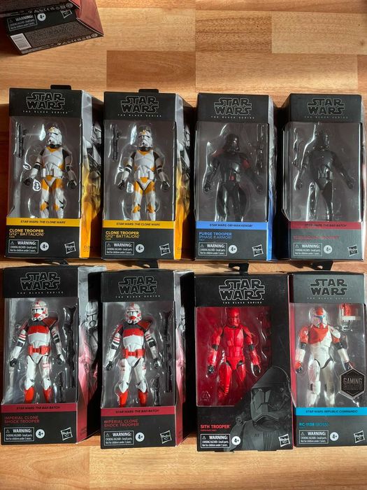 set star wars black series troopers