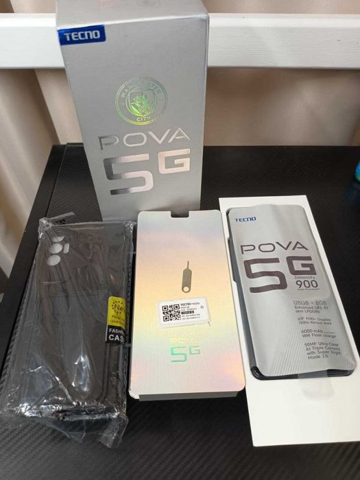 Tecno Pova 5G IPS 6.9 120Hz Dimensity 900 6 nm