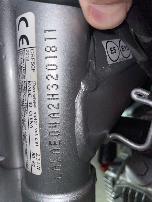 Motocicleta copii Honda CRF50F