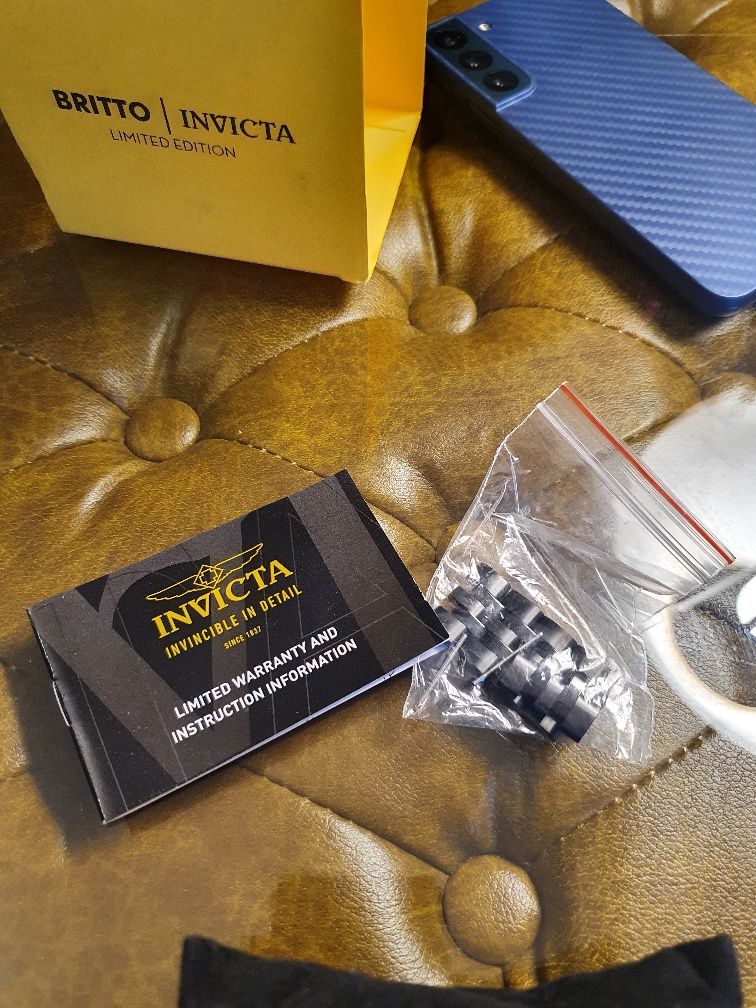 Лимитированые Оригинальные Часы Invicta