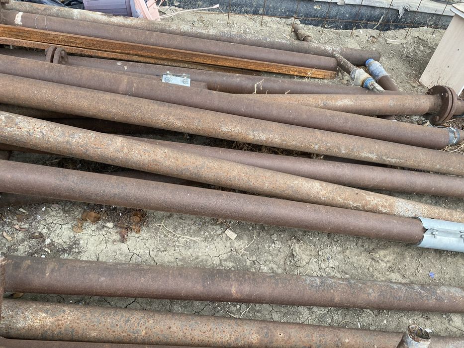 Трубы 100 б/у на стойки