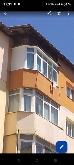 balcon termopan complect in 3 dechideri