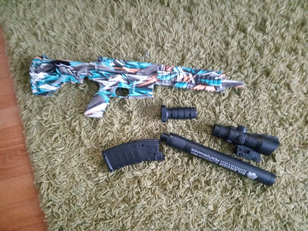 Pușcă M4A1 cu bile din gel