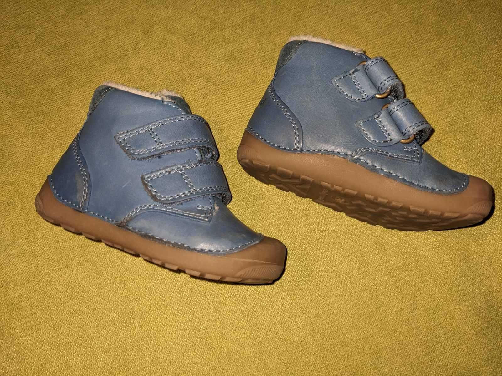 Боси зимни обувки модел Bundgaard Petit Mid Winter Strap Petrol WS.