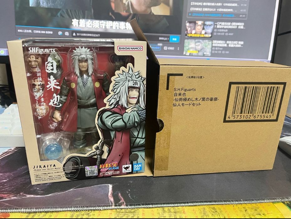АКЦИЯ коллекционная оригинальная фигурка Jiraiya Sage Mode