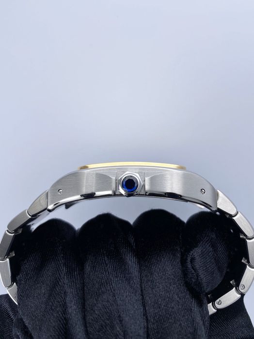 Cartier Santos 100 XL - Aur si otel