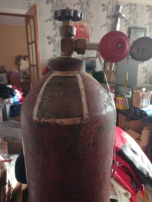 Баллон 40 л с газом гелием