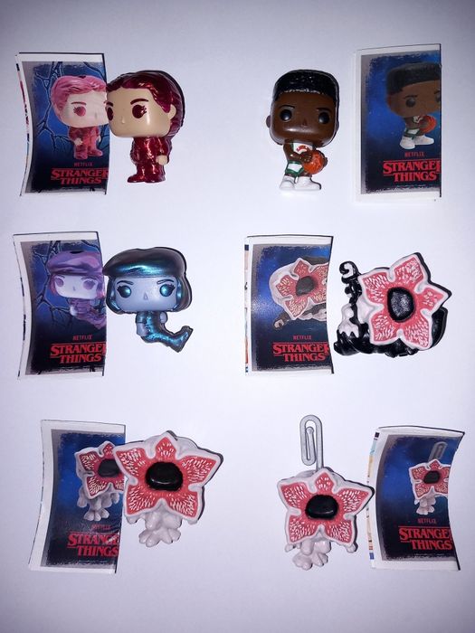 Фигурки stranger things kinder joy