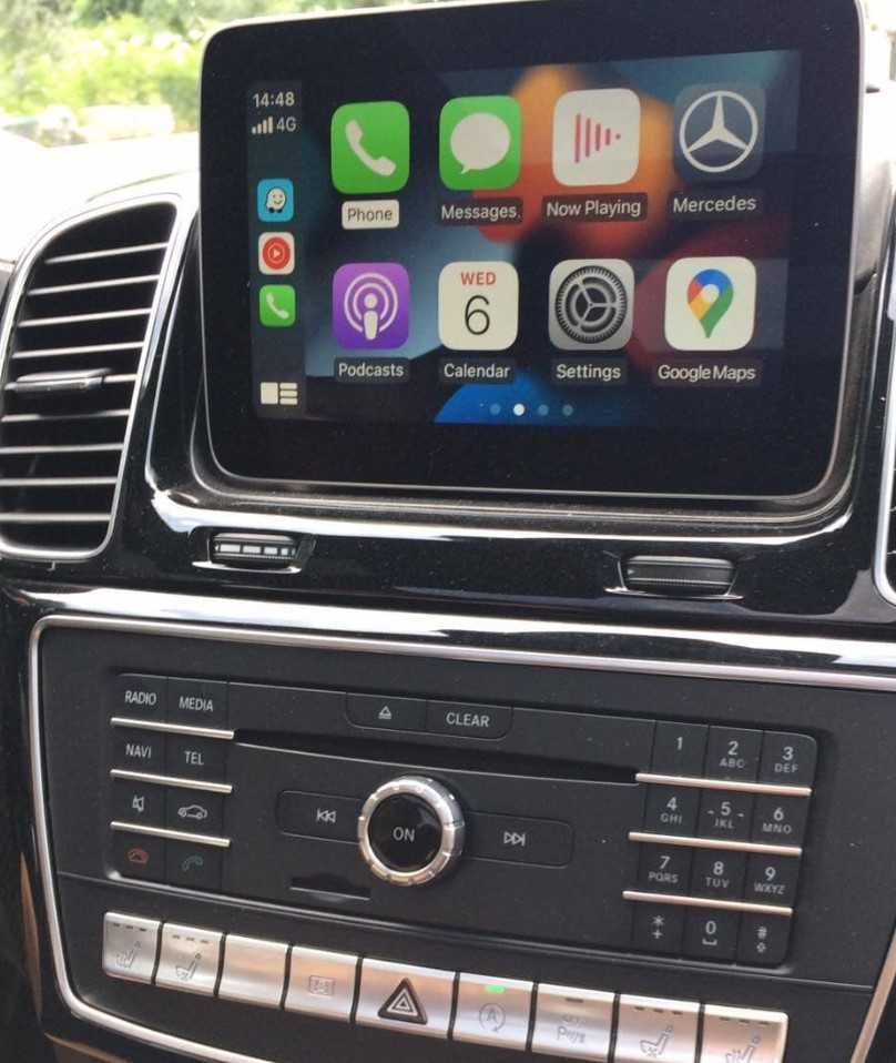 Активиране/отключване Мерцедес AppleCarPlay AndroidAuto Mercedes 2015+
