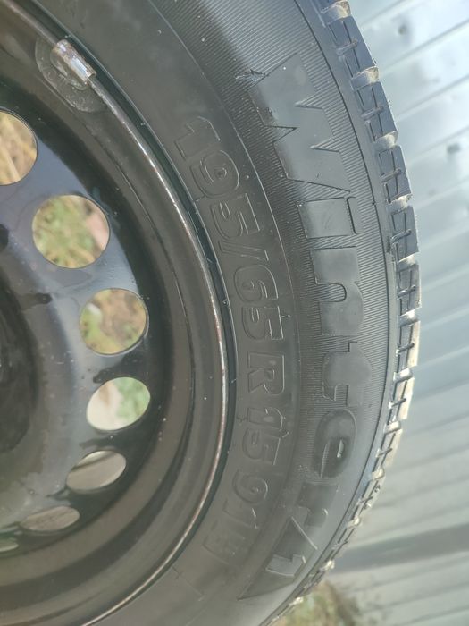 Jante 195/65/r15  opel cu cauciucuri m s
