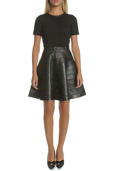 Rochie unicat piele naturala Karl Lagerfeld