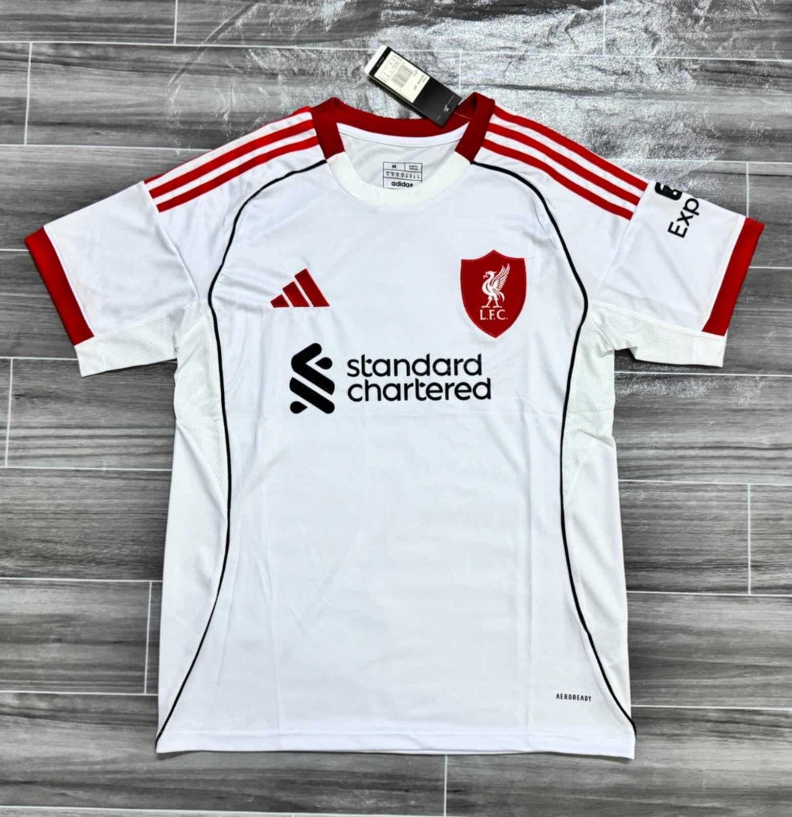Liverpool 25/26 Новия модел Гостуваща Ливърпул Тениска Адидас Adidas