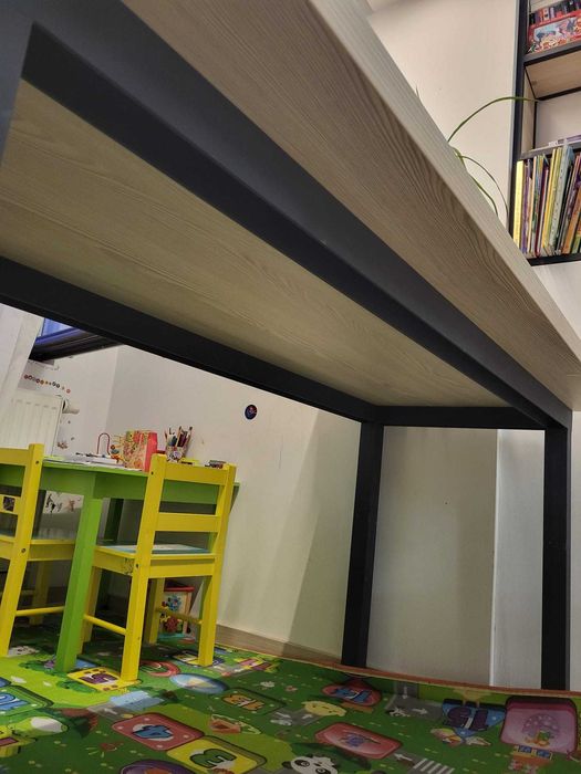 Masa birou din PAL structura aluminiu