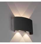 Aplica led 4W perete,Negru , Exterior Lumina Rece sau calda IP65