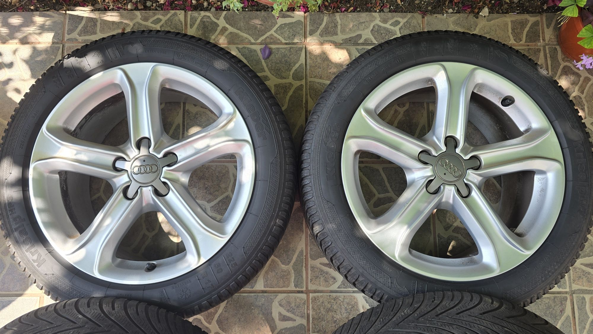 Jante aliaj 5x112 audi Anvelope 225 50 r17 roti a4 b8 b9 a5