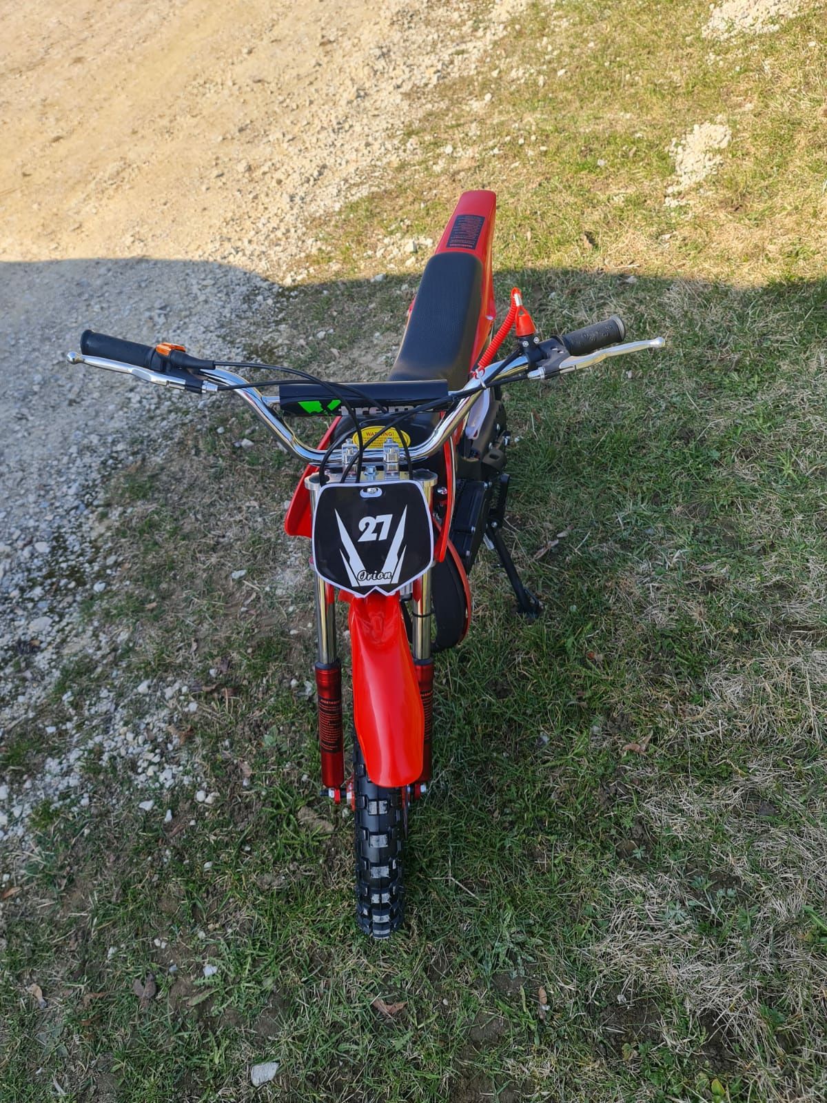 Enduro cross pe benzina in 2 Timpi cu roti de 10 Inch pentru copii