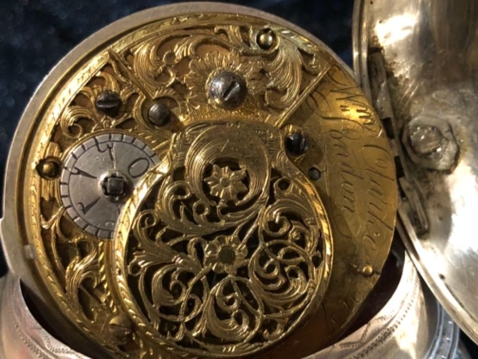 Джобен часовник на големия майстор William Clarke от 1700 г.