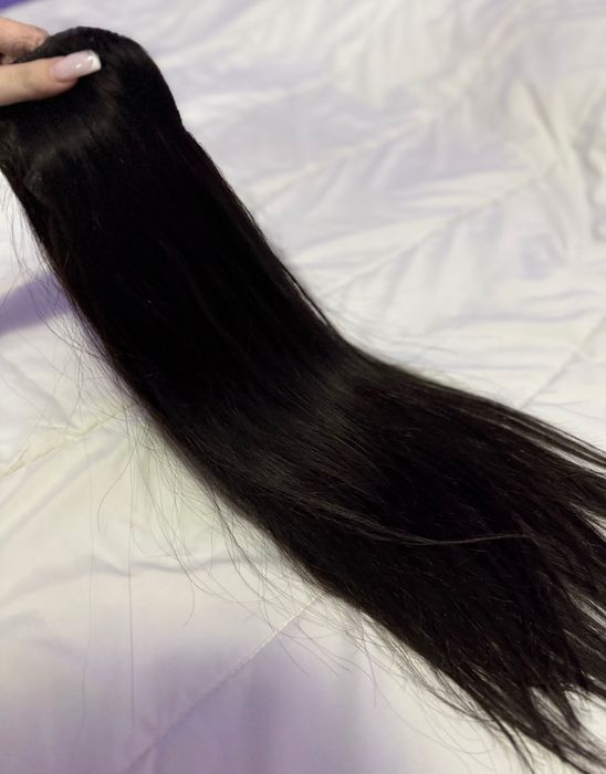 Естествена коса, закупена от салон Ванет