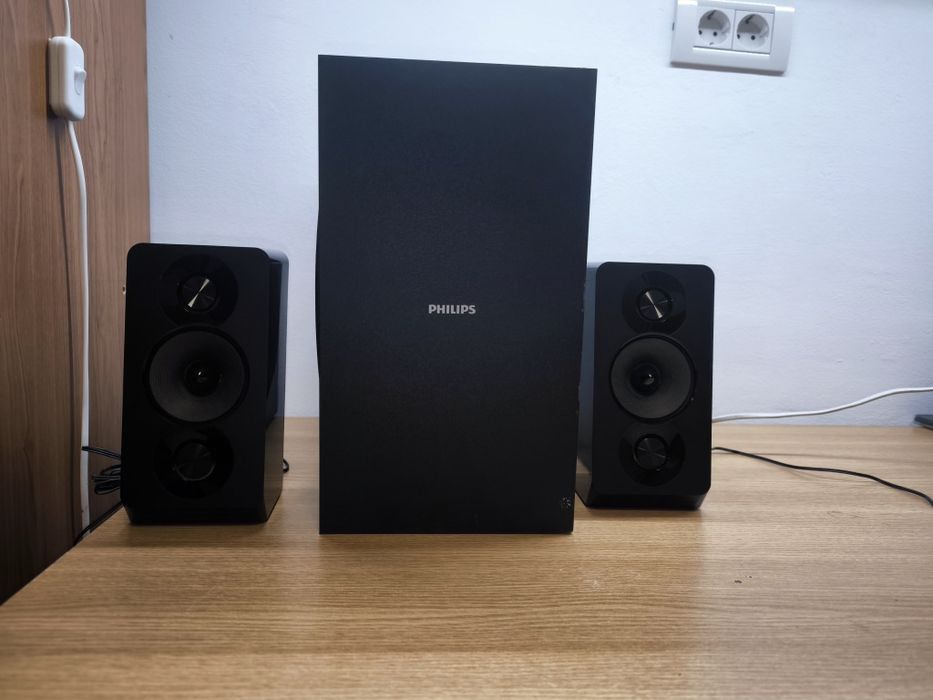 Boxe Philips HTB 3270 sistem 2.1, 2 sateliți+ subwoofer