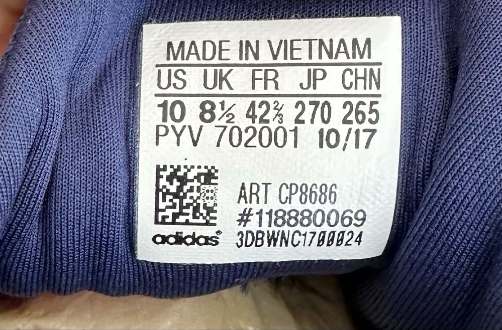 Adidas Response Boost Blue  (42) Маратонки