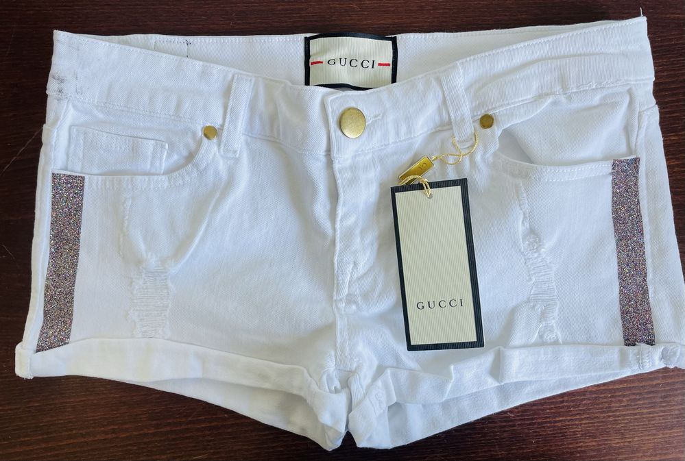 Къси дънкени панталонки , Gucci, Philipp Plein