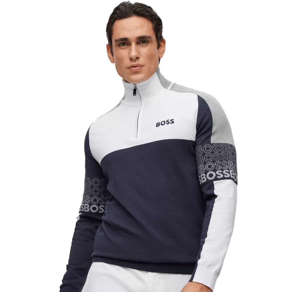 Мъжки суичър BOSS Water - Repellent Zolko Sweatshirt