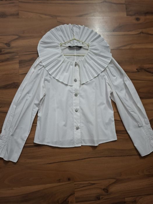 Camasa zara cu nasturi bijuterie marime m