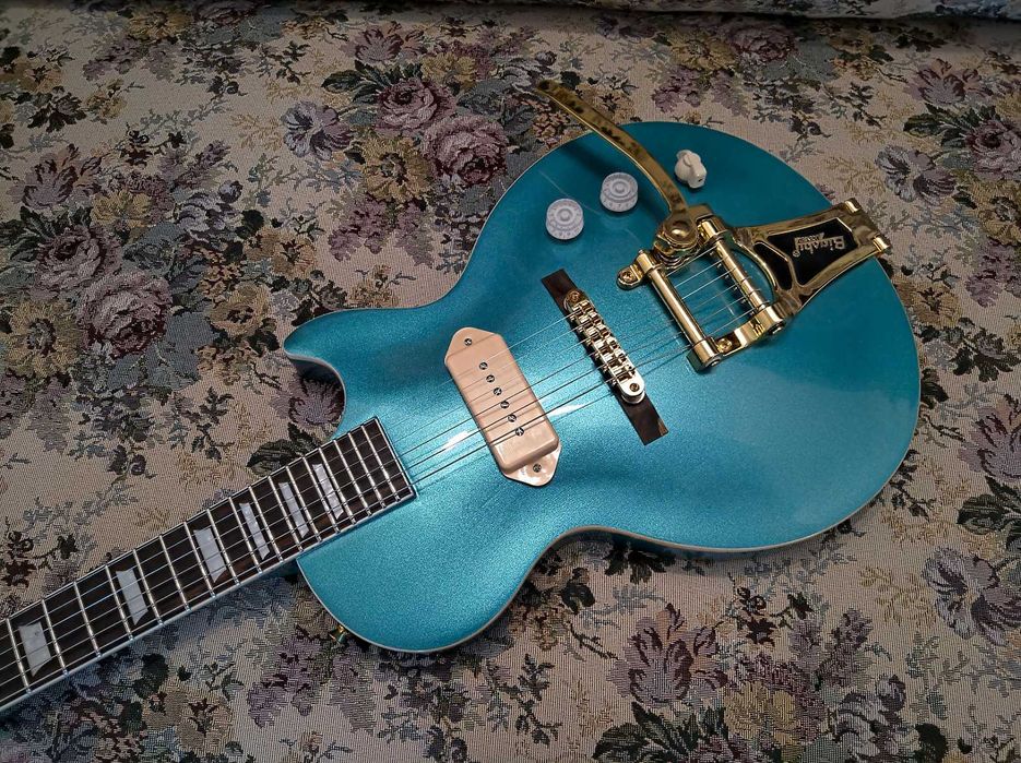 Les Paul chitara electrica lutier local single cut pickup P90 LP