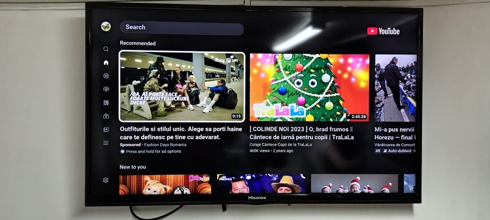 Tv HISENSE  SMART   102 cm