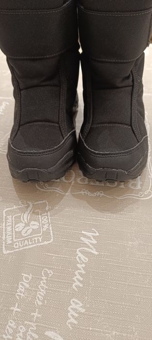 Cizme zăpadă copii Quechua Waterproof 31