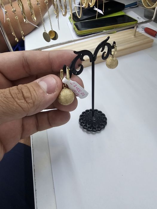 Vand cercei din aur 14 k 6.1 g cod 35