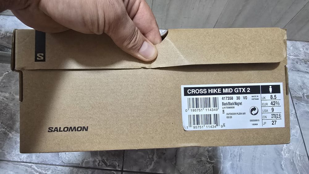Ghete Salomon Cross Hike Gtx2