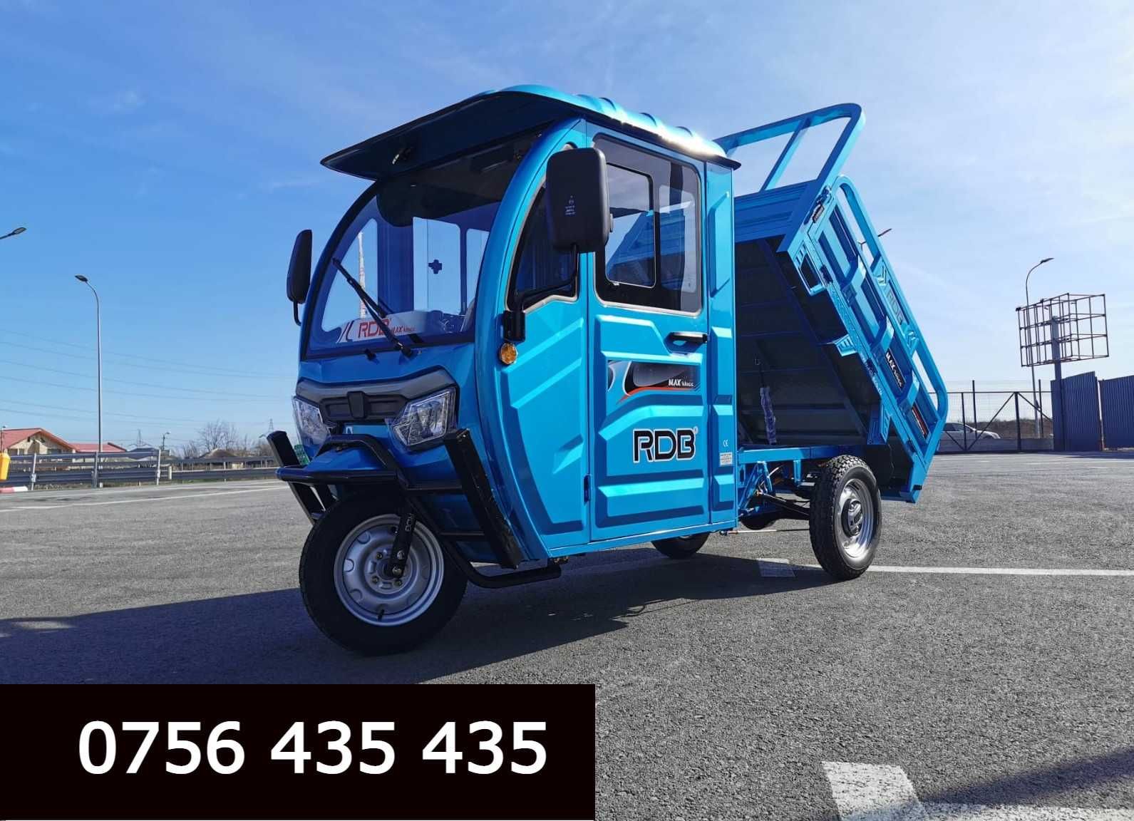 Triciclu Electric CARGO Max-Klass 2000W 45km, 25km/h, fara permis