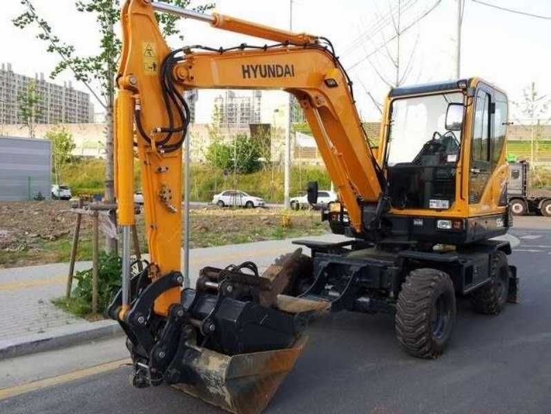 Услуги мини экскаватора Хундай 55