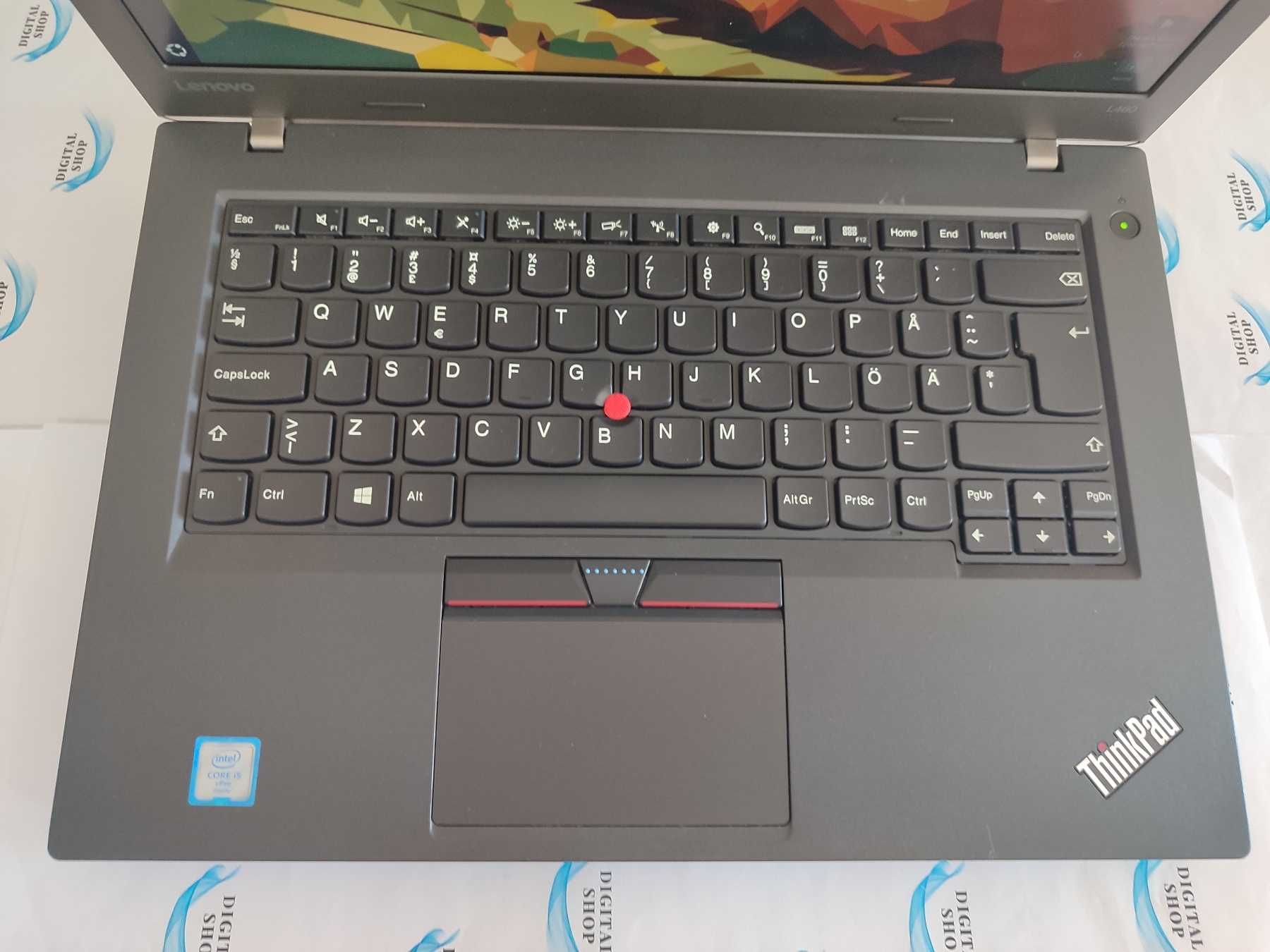 Лаптоп Lenovo ThinkPad L460 i5-6300U/8GBDDR3/256SSD/14FHD/12м.г/клас А