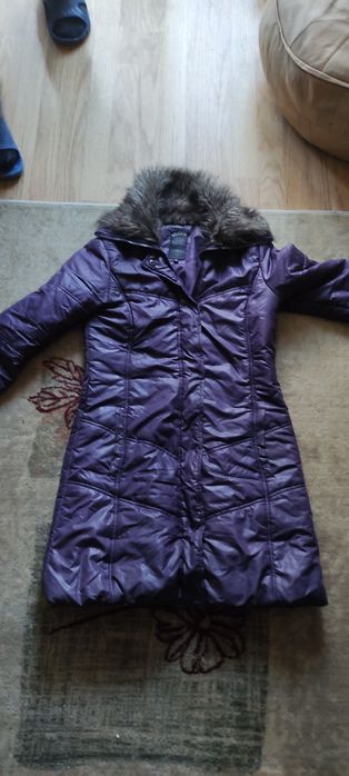 Стилно дамско яке лилаво