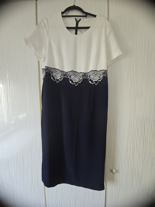 Rochie ocazie, cu maneca 1/3, marime 44