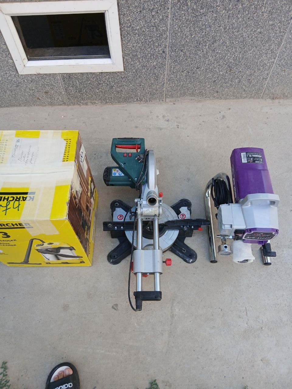Vagner kraska apparat, Plisos Karcher, Tarsofka metabo