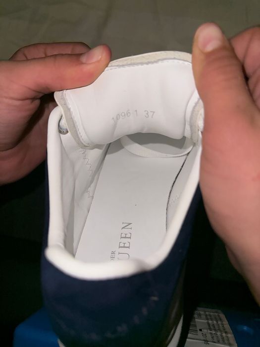 Alexander mcqueen navy