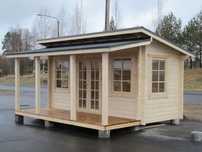 Vând construesc case si cabane din lemn