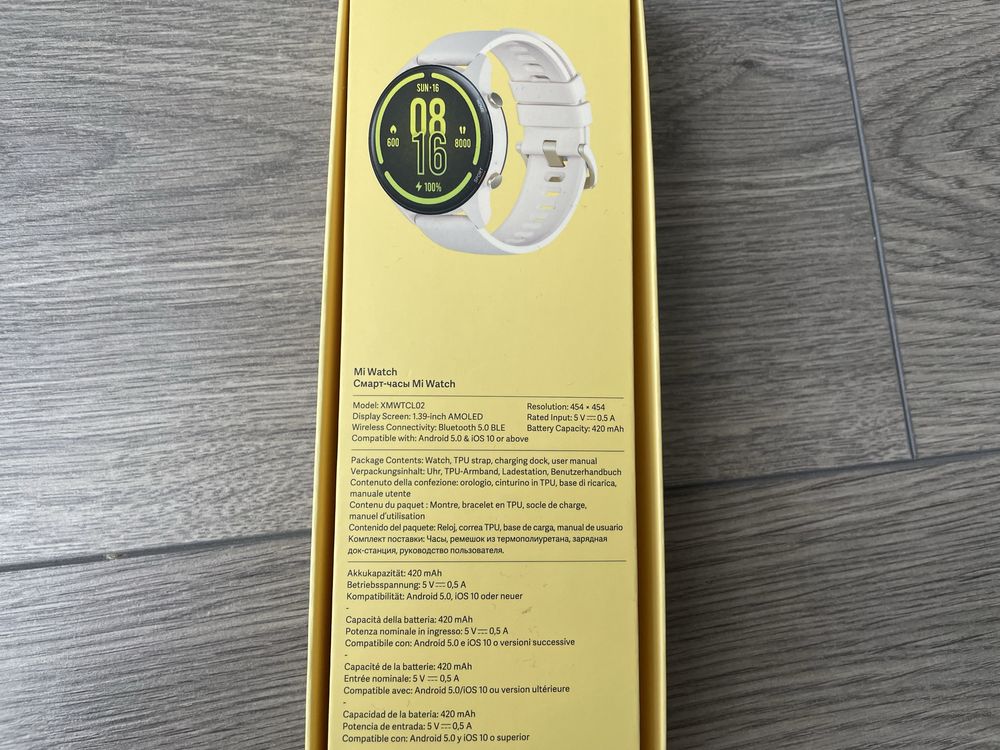 Часовник Xiaomi Mi watch