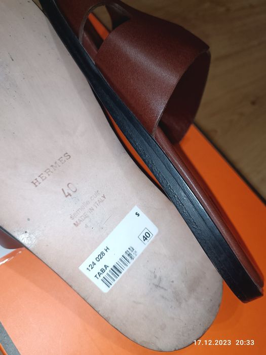 HERMES-Дамски Чехли.